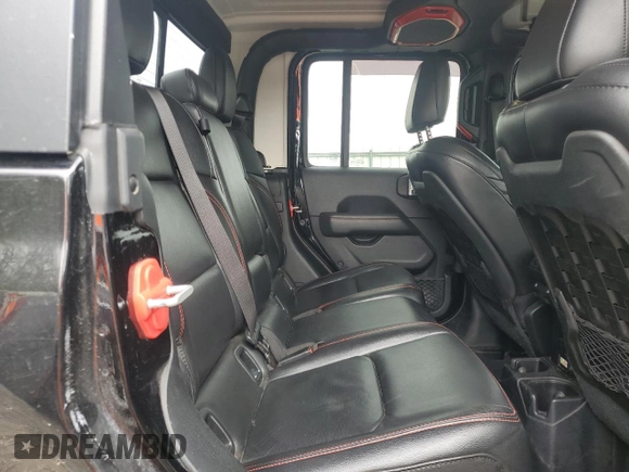 2020 Jeep Gladiator Rubicon z VIN 1C6JJTBG0LL163075, wystawiony jako Copart lot #53682075 z przebiegiem 67 083 mil mil oraz Szkoda całkowita • Salvage title. Historia ofert i sprzedaży dostępna na DreamBid. Obrazek 10.