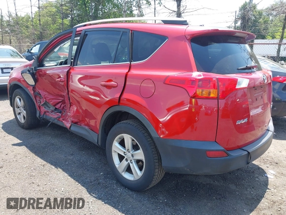 2013 Toyota RAV4 XLE with VIN 2T3RFREVXDW017386, listed as a IAAI auction lot 42615199 with 78,534 mi miles and . Bid and sale history available at DreamBid. Image 3.