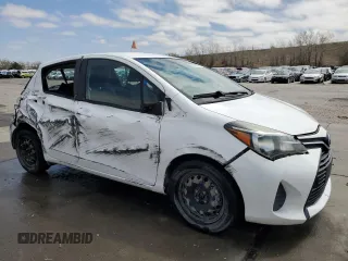 2015 Toyota Yaris L with VIN VNKKTUD32FA033118, listed as a Copart auction lot 52800075 with 111,305 mi miles and Salvage Title. Bid and sale history available at DreamBid. Image 4.