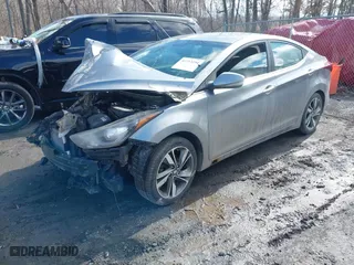 2014 Hyundai Elantra SE with VIN KMHDH4AE8EU112407, listed as a IAAI auction lot 41713194 with 126,050 mi miles. Bid and sale history available at carsss.com. Image 17.