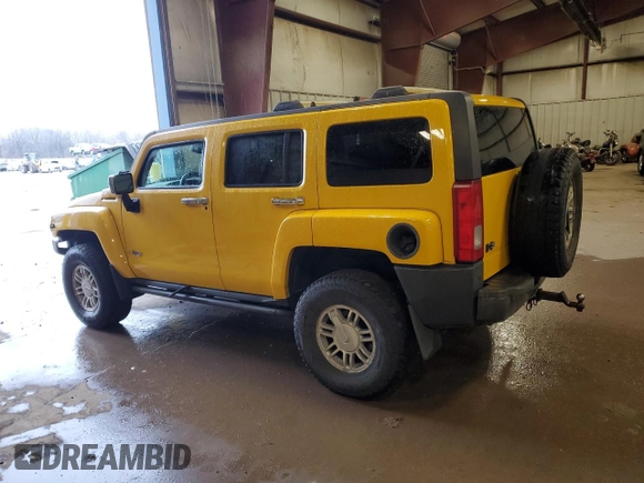 2006 Hummer H3 with VIN 5GTDN136168103052, listed as a Copart auction lot 81507444 with 181,918 mi miles and Salvage Title. Bid and sale history available at DreamBid. Image 2.