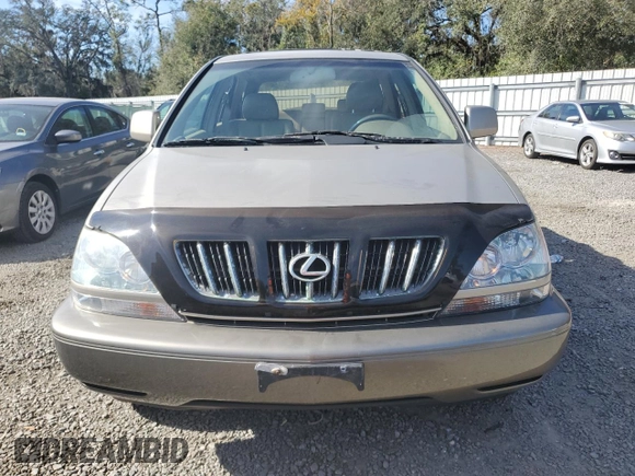 2001 Lexus RX 300 with VIN JTJHF10U610179105, listed as a Copart auction lot 83730454 with 70,866 mi miles and Salvage Title. Bid and sale history available at DreamBid. Image 5.