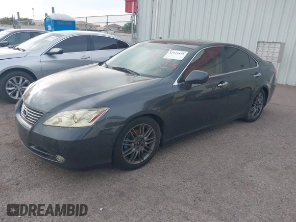 2007 Lexus ES 350 with VIN JTHBJ46G272115620, listed as a IAAI auction lot 41929493 with 183,481 mi miles. Bid and sale history available at carsss.com. Image 2.