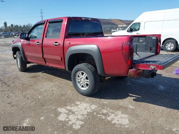 2011 Chevrolet Colorado LT w/1LT with VIN 1GCHTCFE7B8129582, listed as a IAAI auction lot 41836499 with 189,425 mi miles. Bid and sale history available at carsss.com. Image 3.