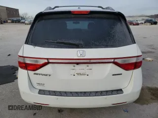 2012 Honda Odyssey Touring with VIN 5FNRL5H91CB047042, listed as a Copart auction lot 82248004 with 123,445 mi miles and Salvage Title. Bid and sale history available at carsss.com. Image 6.