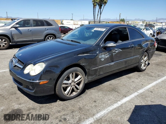 2009 Mercedes-Benz CLK 350 z VIN WDBTJ56H39F268702, wystawiony jako Copart lot #68367854 z przebiegiem 144 115 mil mil oraz Szkoda całkowita • Salvage title. Historia ofert i sprzedaży dostępna na DreamBid. Obrazek 1.