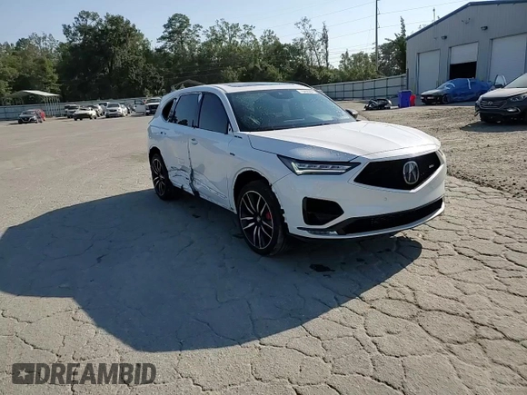 2023 Acura MDX Type S w/Advance Package with VIN 5J8YD8H85PL004281, listed as a Copart auction lot 75498494 with 19,545 mi miles and Salvage Title. Bid and sale history available at carsss.com. Image 15.