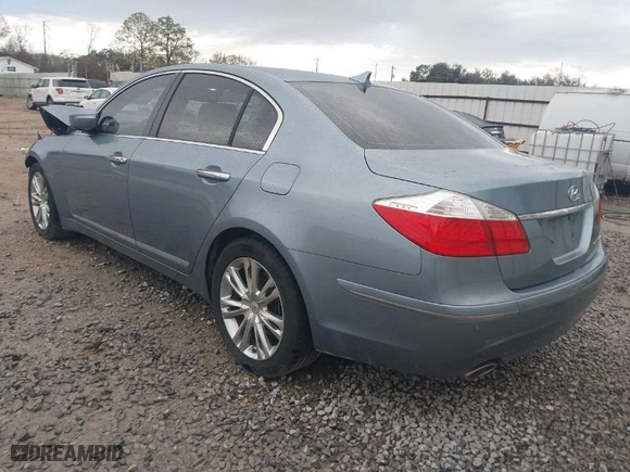 2011 Hyundai Genesis with VIN KMHGC4DF1BU129318, listed as a IAAI auction lot 41452937 with 105,795 mi miles. Bid and sale history available at carsss.com. Image 3.