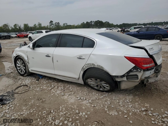 2016 Buick LaCrosse Leather with VIN 1G4GB5G34GF156695, listed as a Copart auction lot 50623875 with 47,894 mi miles and Salvage Title. Bid and sale history available at carsss.com. Image 2.