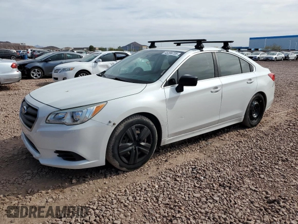 2017 Subaru Legacy with VIN 4S3BNAA69H3038002, listed as a Copart auction lot 45399735 with 167,636 mi miles and Salvage Title. Bid and sale history available at carsss.com. Image 1.