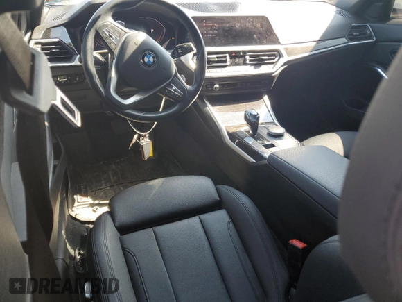 2020 BMW 3 Series 330i xDrive with VIN 3MW5R7J00L8B06412, listed as a Copart auction lot 51147295 with 112,749 mi miles and Salvage Title. Bid and sale history available at carsss.com. Image 8.
