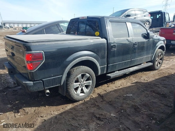 2013 Ford F-150 XL with VIN 1FTFW1EF3DFB16436, listed as a IAAI auction lot 41511840 with 121,865 mi miles. Bid and sale history available at carsss.com. Image 4.