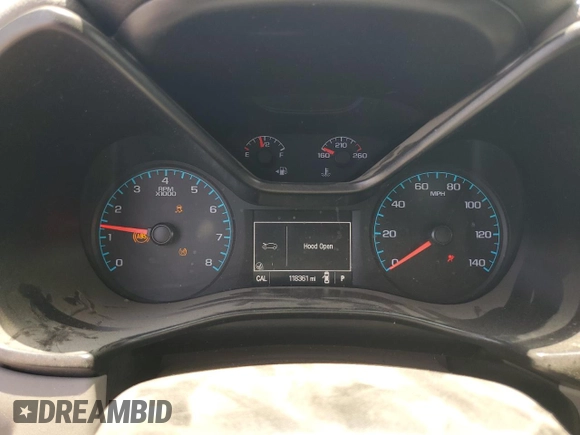 2016 Chevrolet Colorado 2WD WT with VIN 1GCHSBEA6G1395722, listed as a Copart auction lot 60153335 with 118,361 mi miles and Salvage title. Bid and sale history available at DreamBid. Image 9.