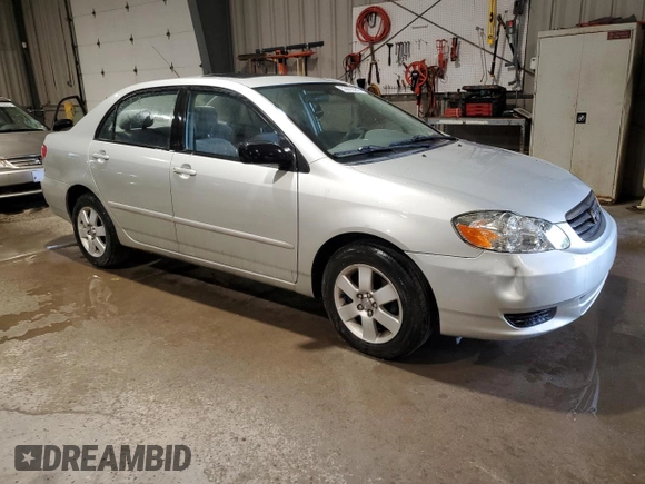 2004 Toyota Corolla CE with VIN 2T1BR38EX4C203232, listed as a Copart auction lot 56660455 with 155,980 mi miles and Clean Title. Bid and sale history available at DreamBid. Image 4.