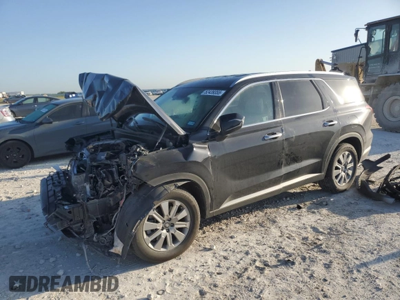 2025 Hyundai Palisade SEL z VIN KM8R24GE9SU867978, wystawiony jako Copart lot #52439355 z przebiegiem Nie podano mil oraz Szkoda całkowita • Salvage title. Historia ofert i sprzedaży dostępna na DreamBid. Obrazek 1.