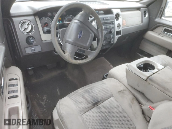 2009 Ford F-150 STX with VIN 1FTRX12809KB12665, listed as a Copart auction lot 42559065 with 300,074 mi miles and Salvage Title. Bid and sale history available at DreamBid. Image 8.