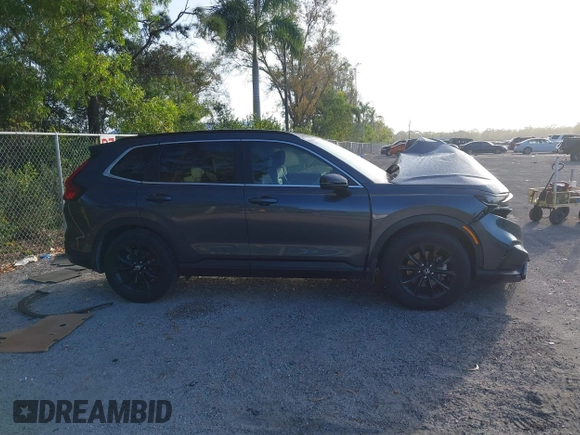 2024 Honda CR-V Sport-L with VIN 7FARS5H80RE020146, listed as a IAAI auction lot 41566333 with 12,603 mi miles and . Bid and sale history available at DreamBid. Image 13.