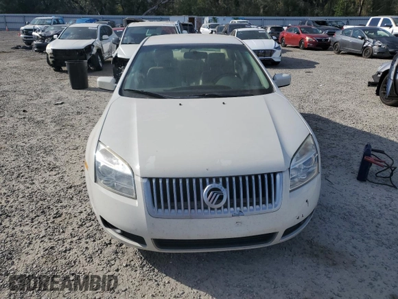 2008 Mercury Milan Premier with VIN 3MEHM08Z08R623011, listed as a Copart auction lot 43247065 with 201,476 mi miles and Salvage Title. Bid and sale history available at carsss.com. Image 5.