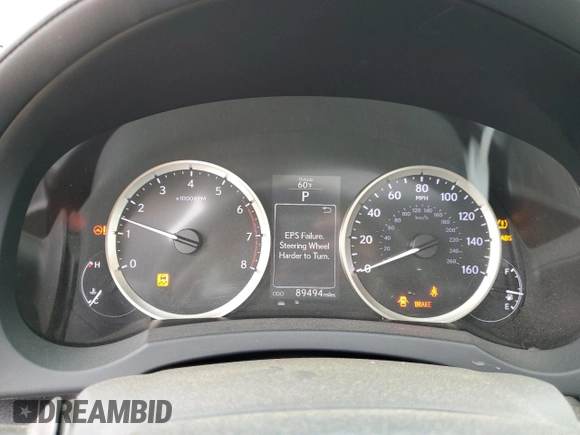2016 Lexus IS 200t z VIN JTHBA1D26G5024838, wystawiony jako Copart lot #56073555 z przebiegiem 89 494 mil mil oraz Szkoda całkowita • Salvage title. Historia ofert i sprzedaży dostępna na DreamBid. Obrazek 9.