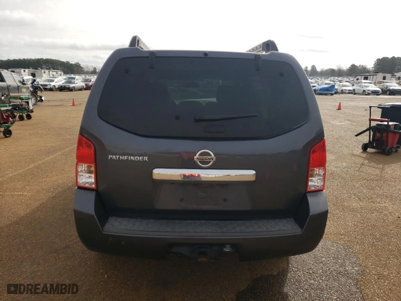 2012 Nissan Pathfinder SV with VIN 5N1AR1NN3CC617525, listed as a Copart auction lot 47938735 with 164,824 mi miles and Salvage Title. Bid and sale history available at carsss.com. Image 6.