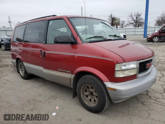 1997 GMC Safari z VIN 1GKEL19WXVB530471, wystawiony jako Copart lot #86403504 z przebiegiem Nie podano mil oraz Szkoda całkowita • Salvage title. Historia ofert i sprzedaży dostępna na DreamBid. Obrazek 4.