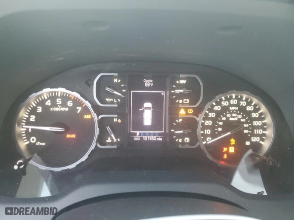 2019 Toyota Tundra 2WD SR5 with VIN 5TFEM5F14KX141090, listed as a Copart auction lot 81671534 with 101,950 mi miles and Salvage Title. Bid and sale history available at carsss.com. Image 9.