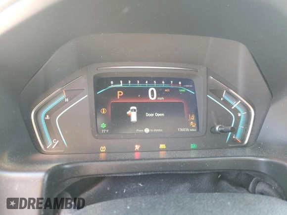 2018 Honda Odyssey EX-L with VIN 5FNRL6H72JB005268, listed as a Copart auction lot 50263645 with 136,036 mi miles and Salvage Title. Bid and sale history available at carsss.com. Image 9.