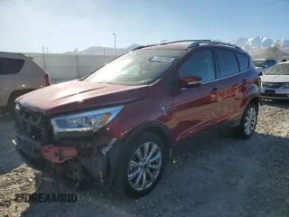 2019 Ford Escape Titanium with VIN 1FMCU9J91KUA46446, listed as a Copart auction lot 41825125 with 45,798 mi miles and Salvage Title. Bid and sale history available at carsss.com. Image 1.