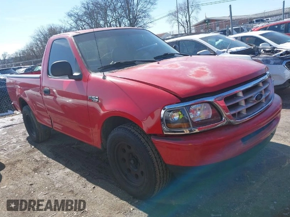 1998 Ford F-150 with VIN 1FTZF1721WNB94505, listed as a IAAI auction lot 41622741 with 162,774 mi miles and . Bid and sale history available at DreamBid. Image 1.