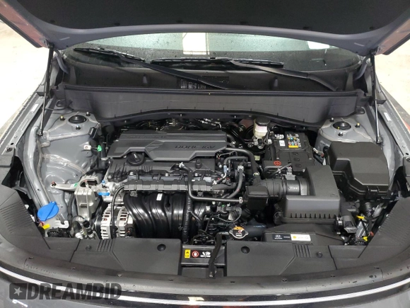 2025 Hyundai Kona SE with VIN KM8HACAB6SU256006, listed as a Copart auction lot 47573995 with 383 mi miles and Salvage Title. Bid and sale history available at carsss.com. Image 12.
