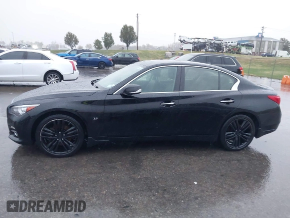 2015 Infiniti Q50 Premium z VIN JN1BV7ARXFM412382, wystawiony jako IAAI lot #40776813 z przebiegiem 66 406 mil mil oraz . Historia ofert i sprzedaży dostępna na DreamBid. Obrazek 14.