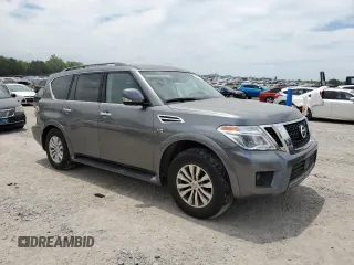 2019 Nissan Armada SV with VIN JN8AY2NC4K9585812, listed as a Copart auction lot 59444084 with 69,782 mi miles and Clean Title. Bid and sale history available at carsss.com. Image 4.