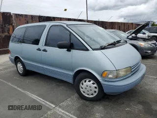 1991 Toyota Previa z VIN JT3AC11R6M0021461, wystawiony jako Copart lot #53749465 z przebiegiem 172 996 mil mil oraz Czysty tytuł • Clean title. Historia ofert i sprzedaży dostępna na DreamBid. Obrazek 4.