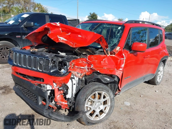 2021 Jeep Renegade 80th Anniversary with VIN ZACNJDBB0MPN23315, listed as a IAAI auction lot 41139893 with 45,251 mi miles and . Bid and sale history available at DreamBid. Image 6.