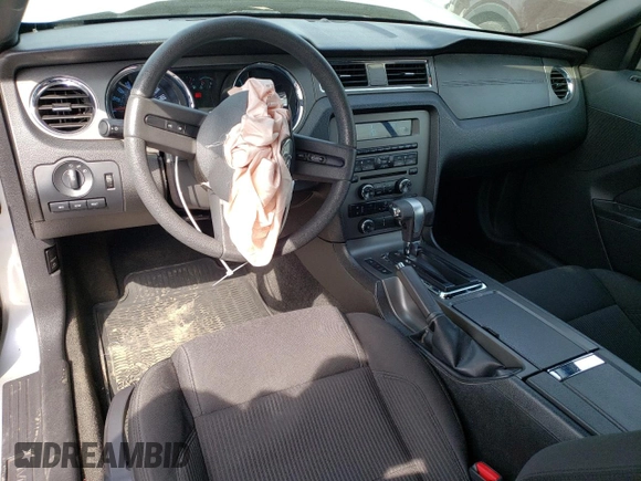 2012 Ford Mustang V6 with VIN 1ZVBP8EM2C5232635, listed as a Copart auction lot 54403495 with 69,880 mi miles and Salvage title. Bid and sale history available at DreamBid. Image 8.