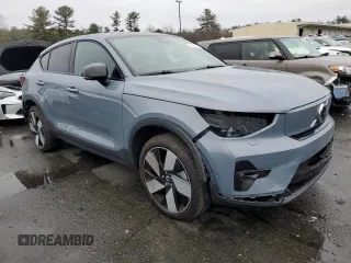 2023 Volvo C40 Recharge Pure Electric Ultimate with VIN YV4ED3GMXP2028081, listed as a Copart auction lot 83539264 with 6,174 mi miles and Salvage Title. Bid and sale history available at carsss.com. Image 4.