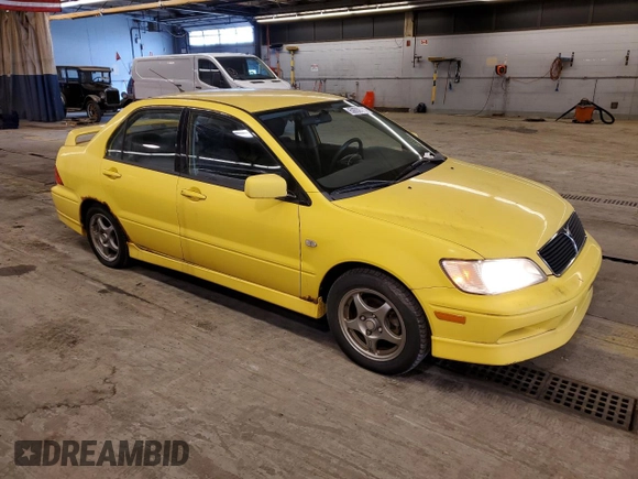 2002 Mitsubishi Lancer OZ-Rally with VIN JA3AJ86E82U024463, listed as a Copart auction lot 50559434 with 116,903 mi miles and Non repairable. Bid and sale history available at DreamBid. Image 4.