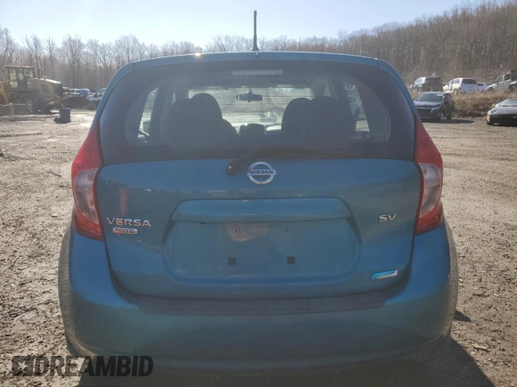 2015 Nissan Note SV with VIN 3N1CE2CP5FL395021, listed as a Copart auction lot 46747585 with 115,388 mi miles and Salvage Title. Bid and sale history available at DreamBid. Image 6.