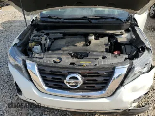 2017 Nissan Pathfinder Platinum with VIN 5N1DR2MN8HC651164, listed as a Copart auction lot 54585505 with 98,691 mi miles and Salvage title. Bid and sale history available at DreamBid. Image 12.