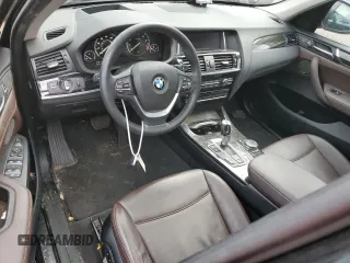 2016 BMW X3 xDrive28i with VIN 5UXWX9C58G0D84381, listed as a Copart auction lot 52954225 with 103,892 mi miles and Clean Title. Bid and sale history available at carsss.com. Image 8.