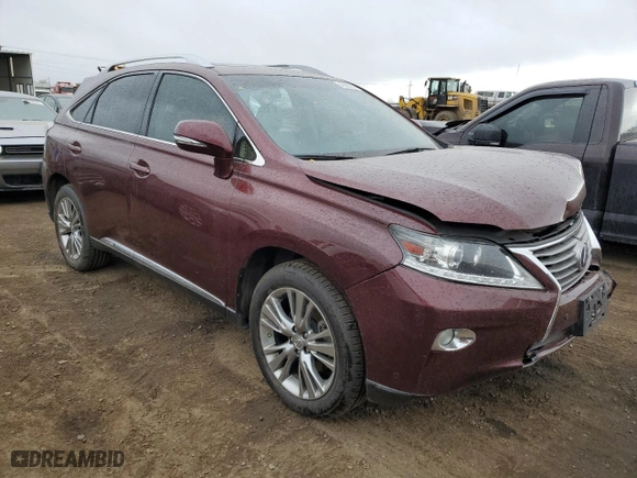 2013 Lexus RX 450h with VIN JTJBC1BA8D2449137, listed as a Copart auction lot 48863825 with 116,052 mi miles and Salvage Title. Bid and sale history available at carsss.com. Image 4.