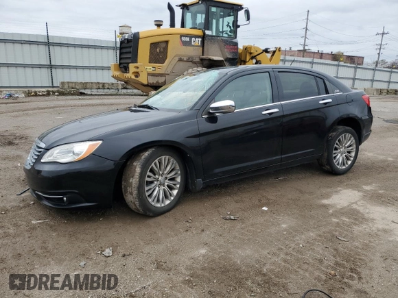 2011 Chrysler 200 Limited with VIN 1C3BC2FB8BN604975, listed as a Copart auction lot 81514224 with 139,368 mi miles and Salvage Title. Bid and sale history available at DreamBid. Image 1.