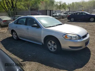 2013 Chevrolet Impala LS with VIN 2G1WF5E36D1233571, listed as a Copart auction lot 53624605 with 173,138 mi miles and Salvage Title. Bid and sale history available at DreamBid. Image 4.