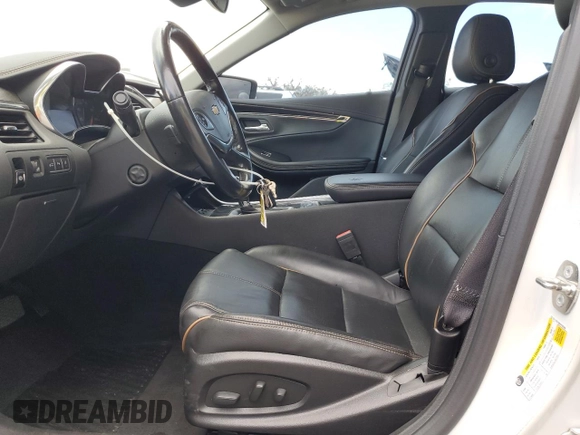 2017 Chevrolet Impala Premier with VIN 2G1145S38H9189360, listed as a Copart auction lot 64002805 with 182,420 mi miles and Salvage title. Bid and sale history available at DreamBid. Image 7.