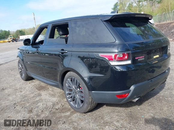 2017 Land Rover Range Rover Sport with VIN SALWR2FE6HA171221, listed as a IAAI auction lot 42181752 with 33,317 mi miles and . Bid and sale history available at DreamBid. Image 3.