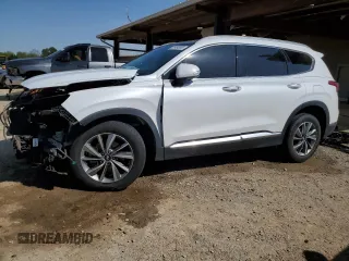2020 Hyundai Santa Fe SEL with VIN 5NMS33AD9LH143066, listed as a Copart auction lot 51484095 with 121,858 mi miles and Salvage Title. Bid and sale history available at carsss.com. Image 1.