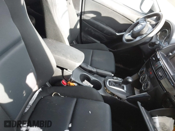 2015 Mazda CX-5 Sport with VIN JM3KE4BY1F0543507, listed as a IAAI auction lot 41530491 with 127,995 mi miles. Bid and sale history available at carsss.com. Image 5.
