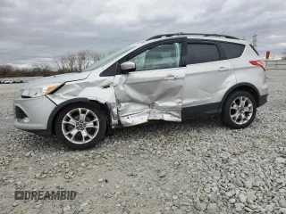 2013 Ford Escape SEL with VIN 1FMCU0H96DUC43102, listed as a Copart auction lot 53443585 with 136,813 mi miles and Salvage Title. Bid and sale history available at carsss.com. Image 1.