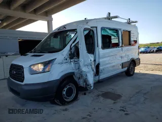 2017 Ford Transit XL z VIN 1FBZX2CM4HKA55164, wystawiony jako Copart lot #49674065 z przebiegiem 139 091 mil mil oraz Szkody całkowita. Historia ofert i sprzedaży dostępna na DreamBid. Obrazek 1.