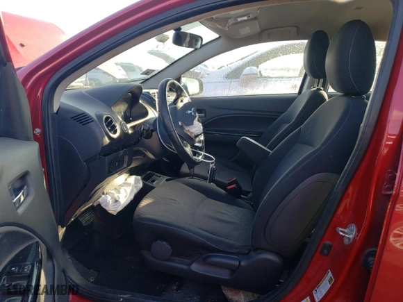 2018 Mitsubishi Mirage SE with VIN ML32A4HJ8JH014518, listed as a Copart auction lot 84160064 with 51144 miles and Non Repairable. Bid and sale history available at carsss.com. Image 7.